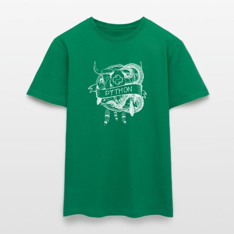 python Programmiersprache technologie Männer T-Shirt