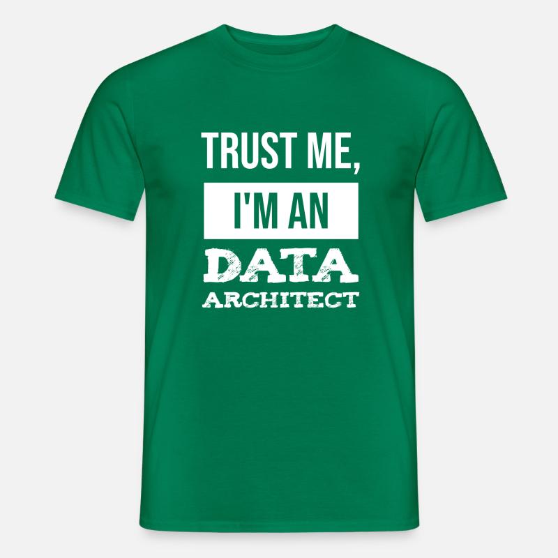 Data Architect Data Technician IT IT - Men’s T-shirt - kelly green