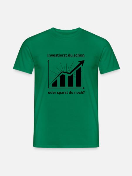 Aktien - Männer T-Shirt - Kelly Green