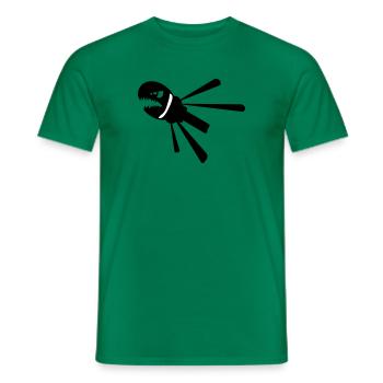 Haidüse - Männer T-Shirt - Kelly Green - Vorne - AI Model Male 178 dark (178cm)