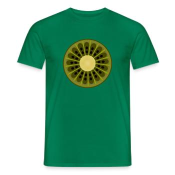 KIWI - Männer T-Shirt - Kelly Green - Vorne - AI Model Male 178 dark (178cm)