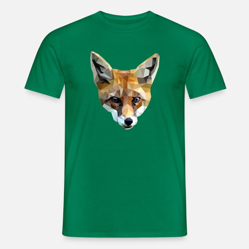 Fuchs - Männer T-Shirt - Kelly Green