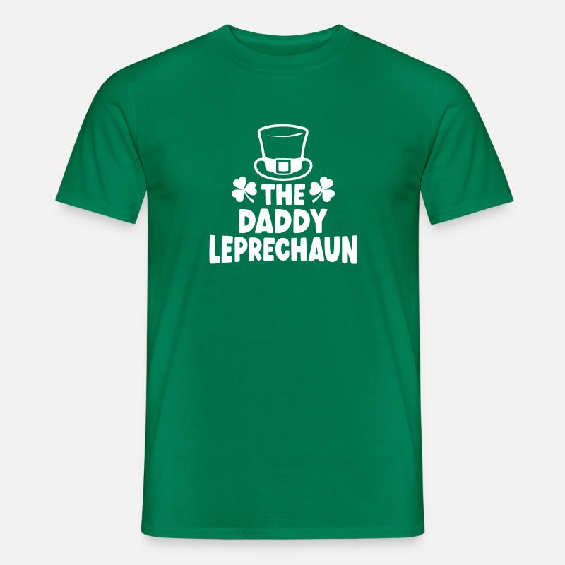 Der Papa-Kobold - Männer T-Shirt - Kelly Green