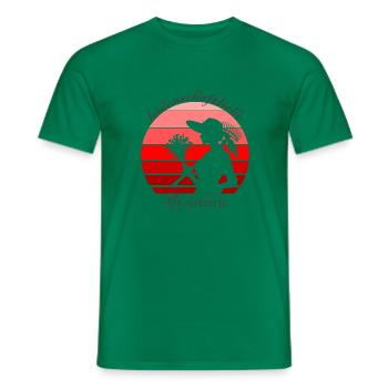 leidenschaftliche Gärtnerin, plant lady - Männer T-Shirt - Kelly Green - Vorne - AI Model Male 178 dark (178cm)