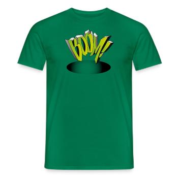 First Comic Peng Green here cool LOL shrek - Men's T-Shirt - kelly green - Front - AI Model Male 178 dark (178cm)