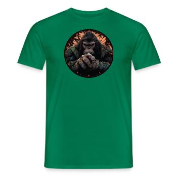 The Father - Men's T-Shirt - kelly green - Front - AI Model Male 178 dark (178cm)