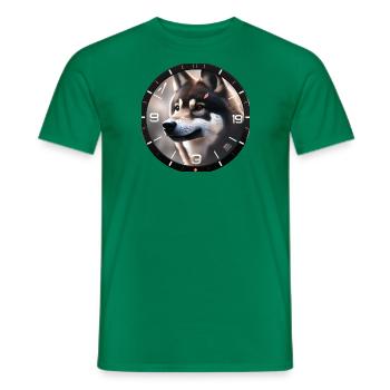 Blick in die Ferne - Männer T-Shirt - Kelly Green - Vorne - AI Model Male 178 dark (178cm)
