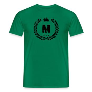 Armoiries M - T-shirt homme - vert - Devant - AI Model Male 178 dark (178cm)