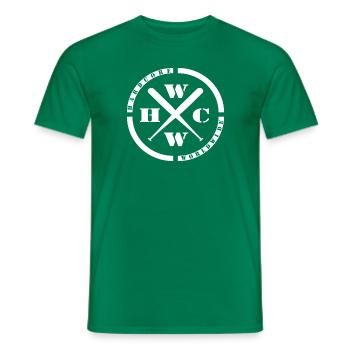 WWHC Hard Music Worldwide love Punk Thrash Metal - T-shirt homme - vert - Devant - AI Model Male 178 dark (178cm)