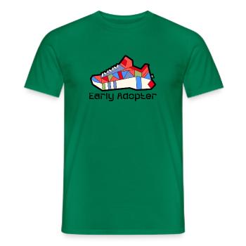 Shoe 5 - Männer T-Shirt - Kelly Green - Vorne - AI Model Male 178 dark (178cm)