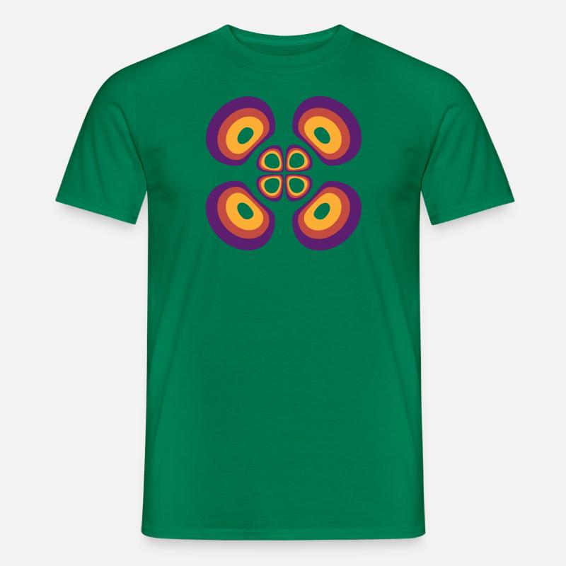 Wahrscheinlichkeitsdichte Wasserstoffatom (4,2,1) - Männer T-Shirt - Kelly Green