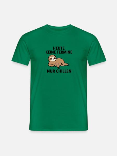 Keine Termine - Männer T-Shirt - Kelly Green