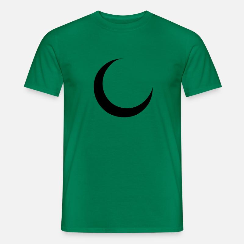 mezzaluna - T-shirt uomo - verde kelly