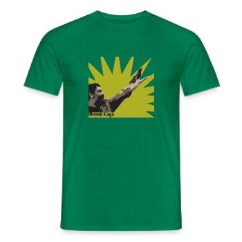 Ahmed Kaya - Men's T-Shirt - kelly green - Front - AI Model Male 178 dark (178cm)