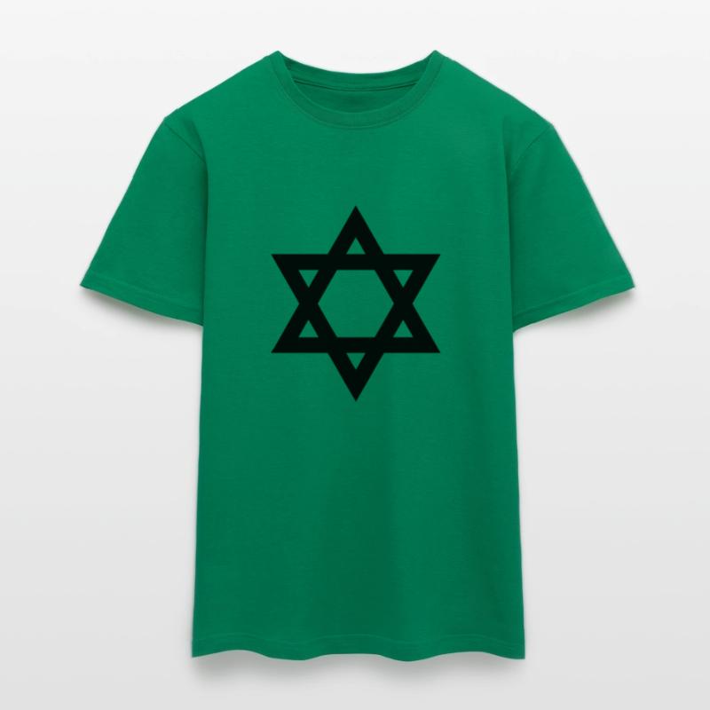 davidstern oder Judenstern Männer T-Shirt