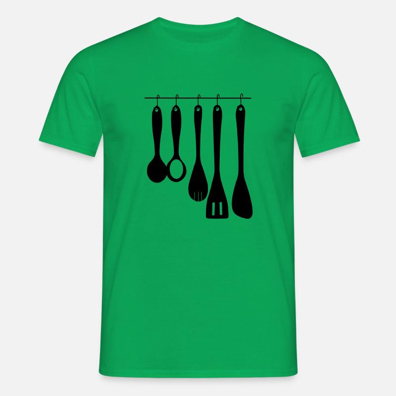 Kitchen tools - Men's T-Shirt - kelly green