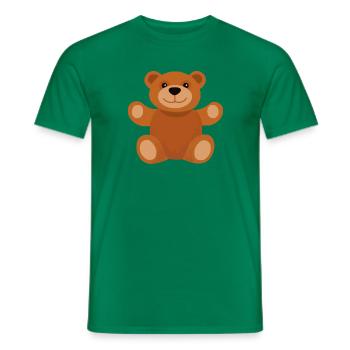Teddy - T-shirt homme - vert - Devant - AI Model Male 178 dark (178cm)