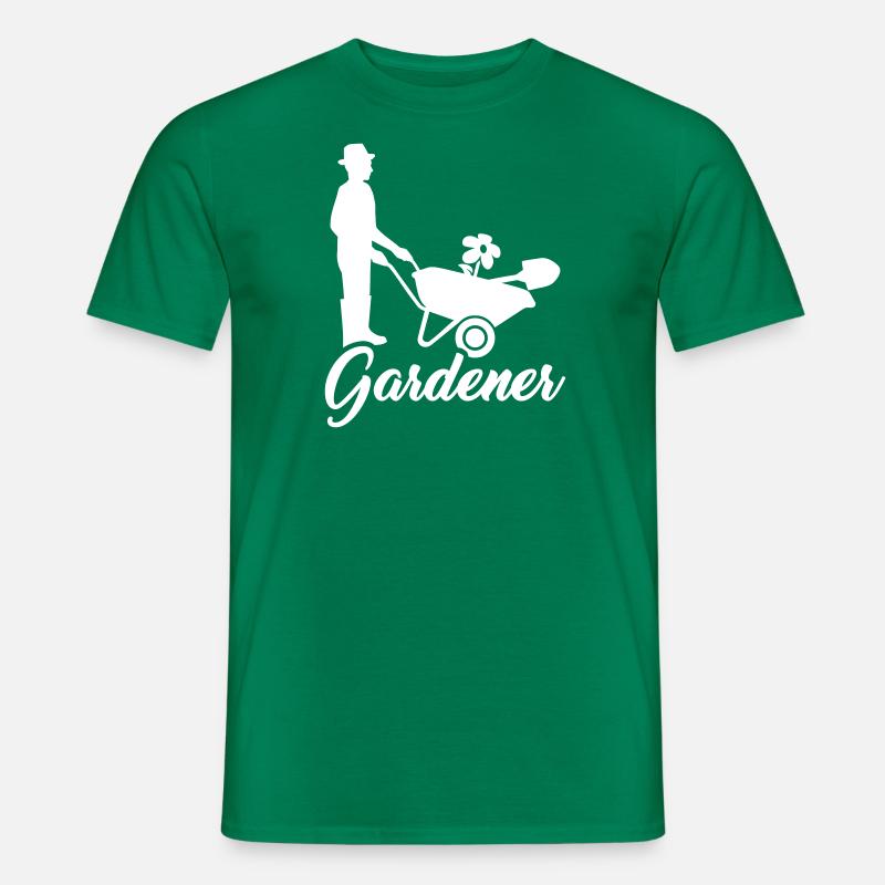 Gärtner - Männer T-Shirt - Kelly Green