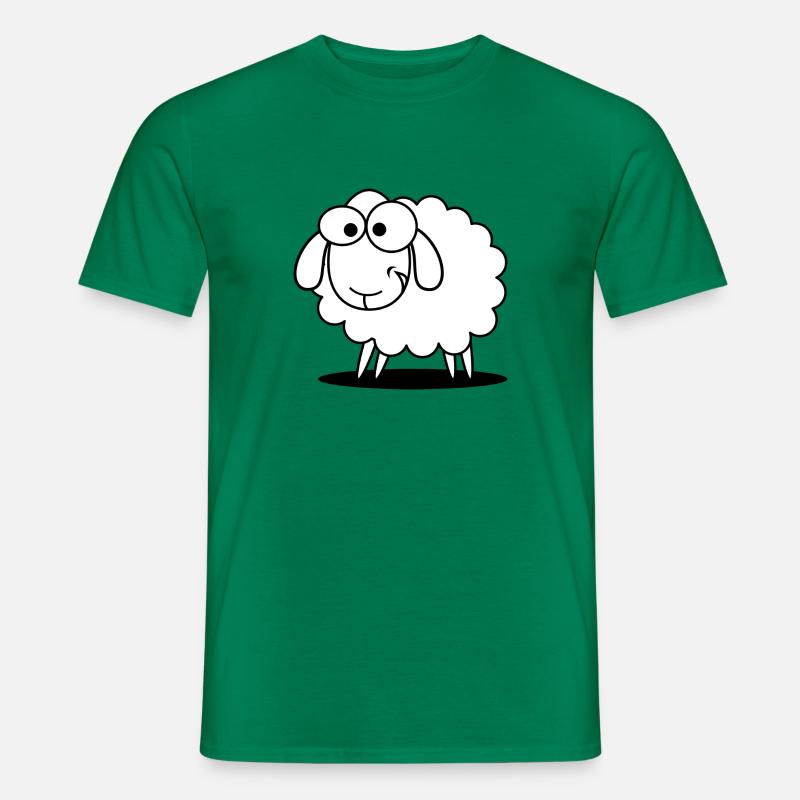 Schaf, keep-sheep - Männer T-Shirt - Kelly Green