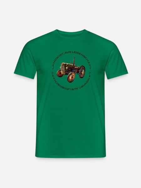 Landwirt aus Leidenschaft - Männer T-Shirt - Kelly Green