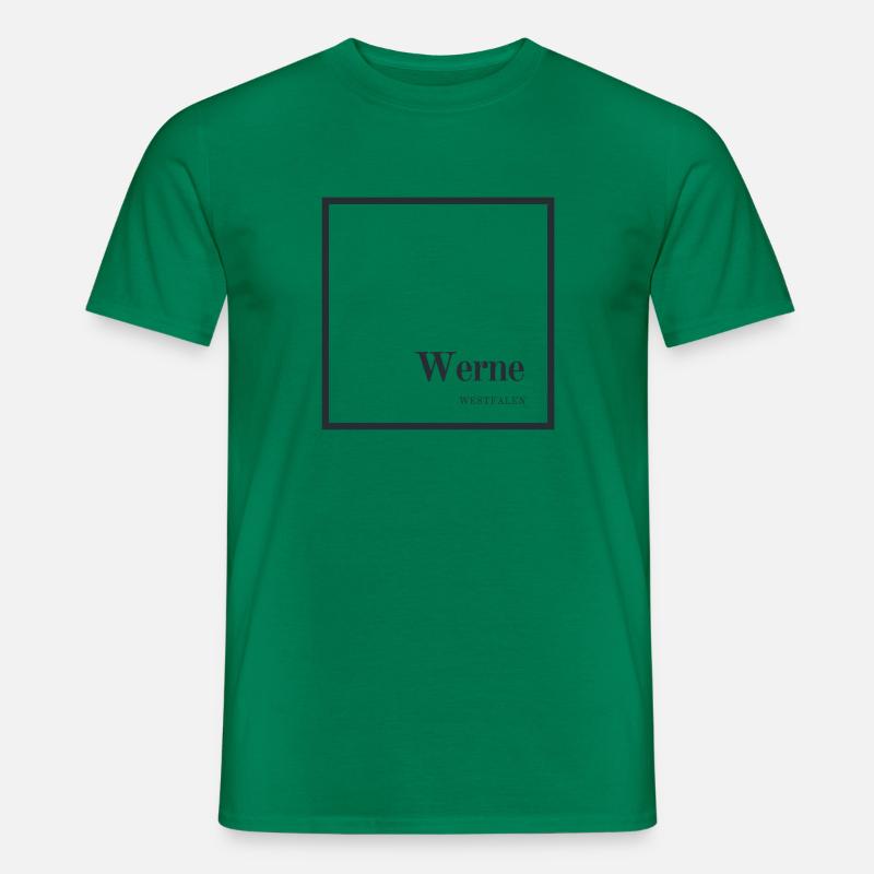 Werne an der Lippe - Männer T-Shirt - Kelly Green