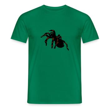 spinnen - Männer T-Shirt - Kelly Green - Vorne - AI Model Male 178 dark (178cm)
