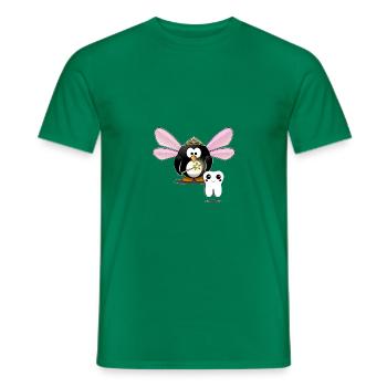 Tooth fairy - Men's T-Shirt - kelly green - Front - AI Model Male 178 dark (178cm)
