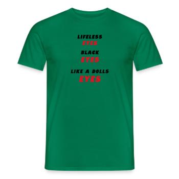 Jaws Movie Quote. - Men's T-Shirt - kelly green - Front - AI Model Male 178 dark (178cm)