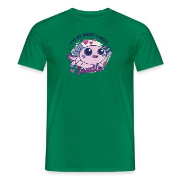 Ich Bin So Süß, Ich Brauche Insulin - Männer T-Shirt - Kelly Green - Vorne - AI Model Male 178 dark (178cm)