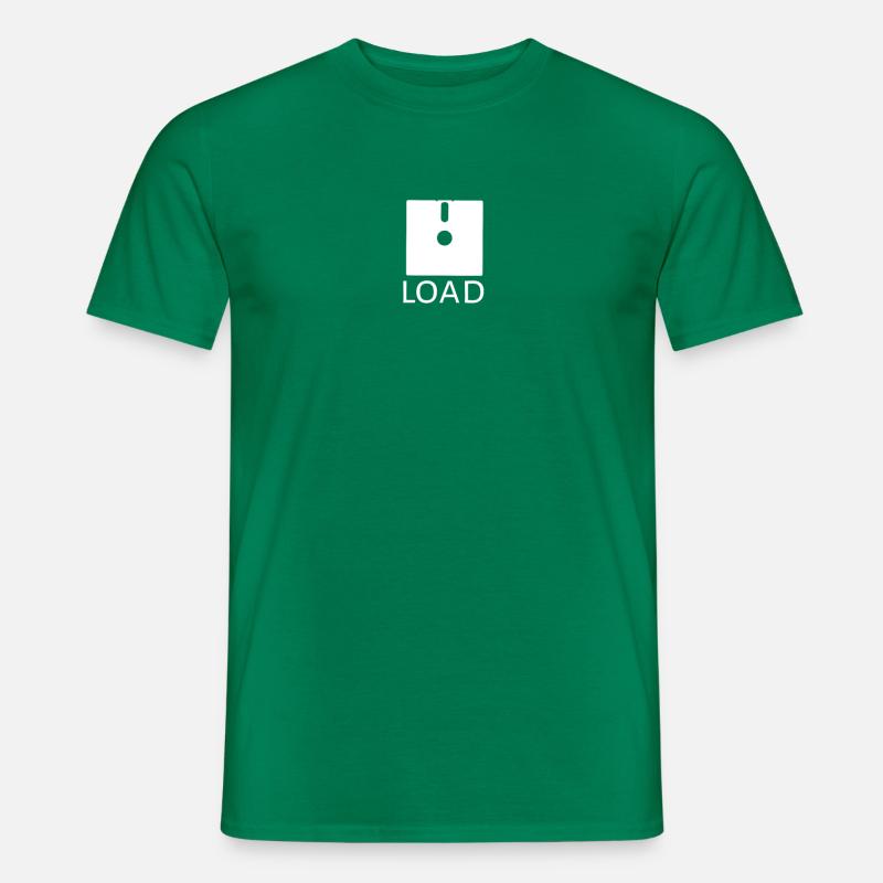 Load! Retro PC Design - Männer T-Shirt - Kelly Green
