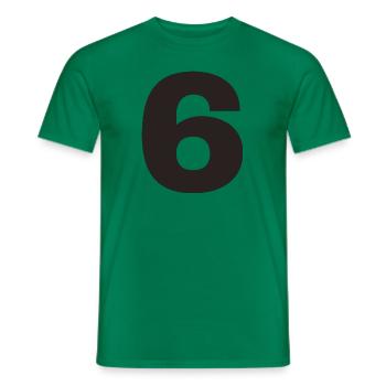 6 - T-shirt homme - vert - Devant - AI Model Male 178 dark (178cm)