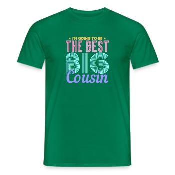 Bester Cousin - Männer T-Shirt - Kelly Green - Vorne - AI Model Male 178 dark (178cm)