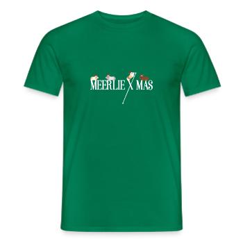 Meerschwein - Männer T-Shirt - Kelly Green - Vorne - AI Model Male 178 dark (178cm)