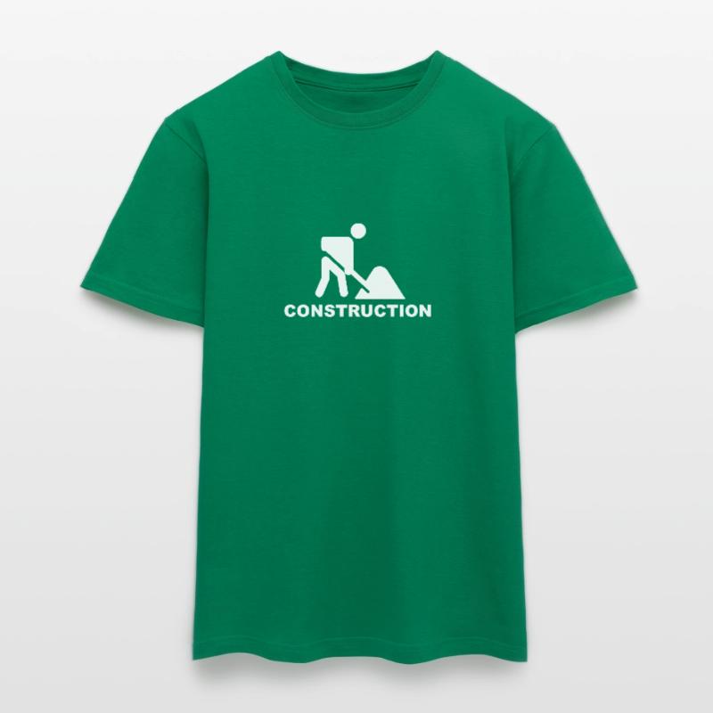 Construction /Construction /Construction /Reconstruction /Aide T-shirt homme