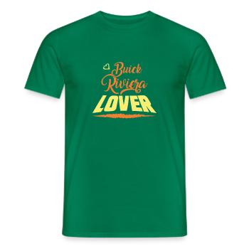 Riviera SHIRT · Riviera Lover · Gift - Men's T-Shirt - kelly green - Front - AI Model Male 178 dark (178cm)
