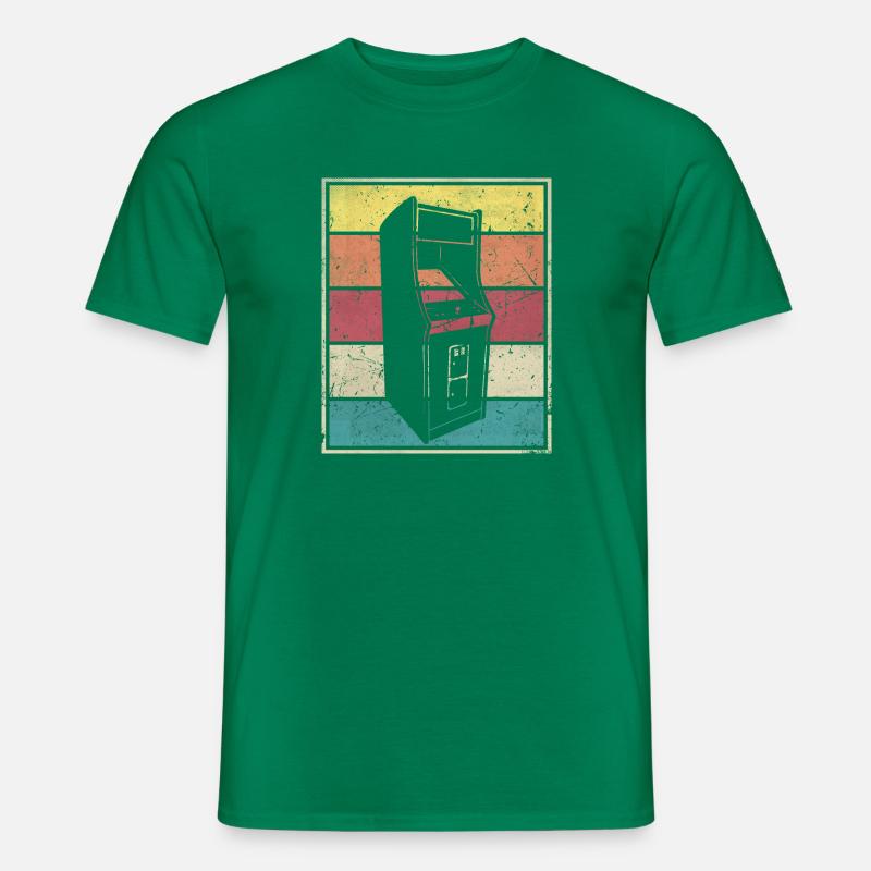 Arcade-Maschine - Männer T-Shirt - Kelly Green
