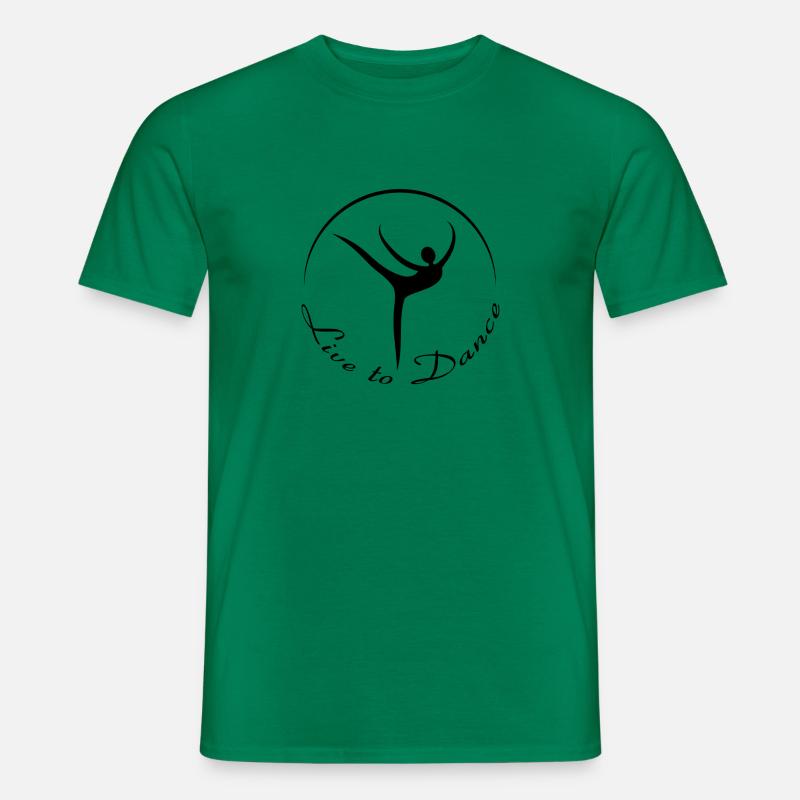 Live to Dance - T-shirt uomo - verde kelly