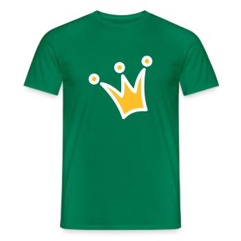 Crown Crown Princess Crown Princess Prince - Men's T-Shirt - kelly green - Front - AI Model Male 178 dark (178cm)