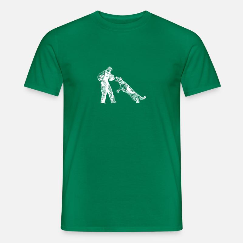 Schutzdienst - Männer T-Shirt - Kelly Green