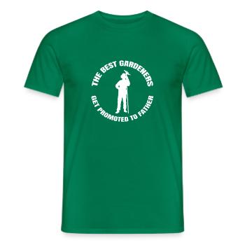 Gärtner Vater Hobbygärtner Dad Garten Geschenk - Männer T-Shirt - Kelly Green - Vorne - AI Model Male 178 dark (178cm)