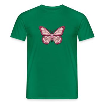Baddie Girl Esthétique Papillon - T-shirt homme - vert - Devant - AI Model Male 178 dark (178cm)