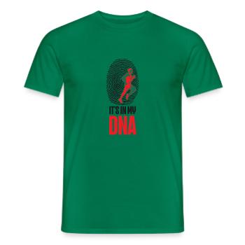 Running Runner Half Marathon - Men's T-Shirt - kelly green - Front - AI Model Male 178 dark (178cm)