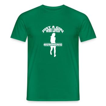 Joggerin fit joggen rennen laufen Cardio Training - Männer T-Shirt - Kelly Green - Vorne - AI Model Male 178 dark (178cm)