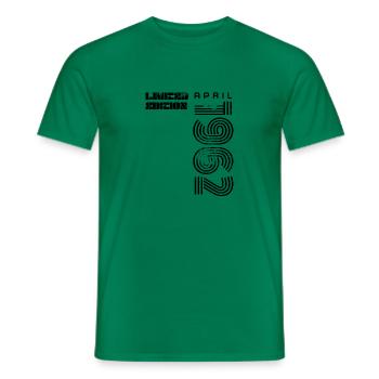 1962 - Männer T-Shirt - Kelly Green - Vorne - AI Model Male 178 dark (178cm)