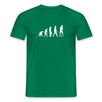 Croquet - Men's T-Shirt - kelly green - Front - AI Model Male 178 dark (178cm)