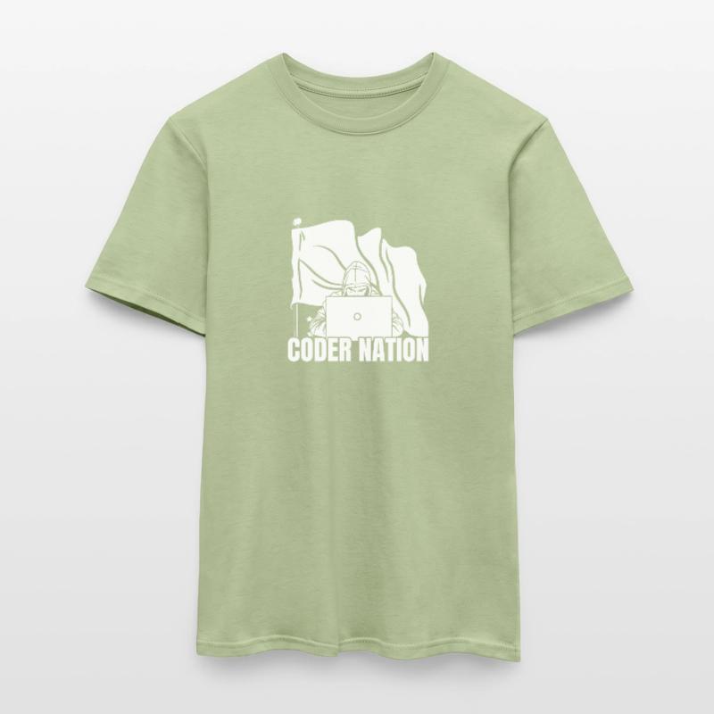 Entwickler Coder Programmierer Männer T-Shirt