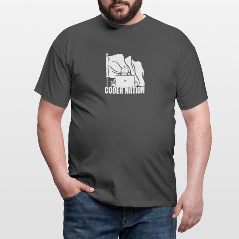 Entwickler Coder Programmierer Männer T-Shirt