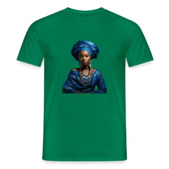 NKENTO - Männer T-Shirt - Kelly Green - Vorne - AI Model Male 178 dark (178cm)