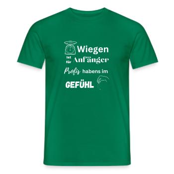Profi Fühlen - Männer T-Shirt - Kelly Green - Vorne - AI Model Male 178 dark (178cm)