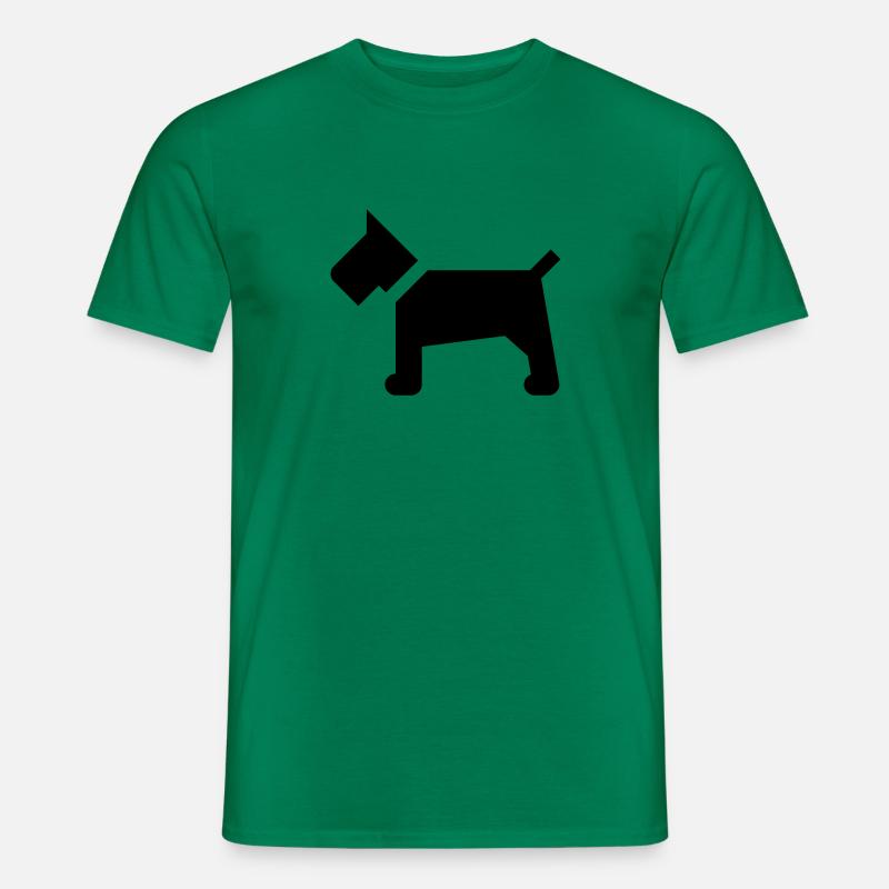 Hund - Männer T-Shirt - Kelly Green